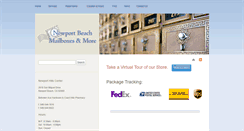 Desktop Screenshot of nbmailboxes.com